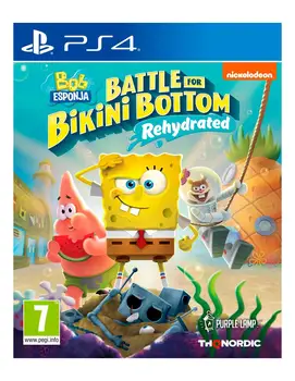 

SpongeBob: Battle For Bikini Bottom - Rehydrated Ps4 video games Koch half adventures and platforms age 3 +