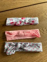 2021 nuevo 3 unids/lote bebé diadema flor impresión hairwear para recién nacido bebé niña diadema para poco diademas de chica de los niños
