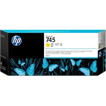 

HP 745 ink cartridge 300 ml yellow F9K02A