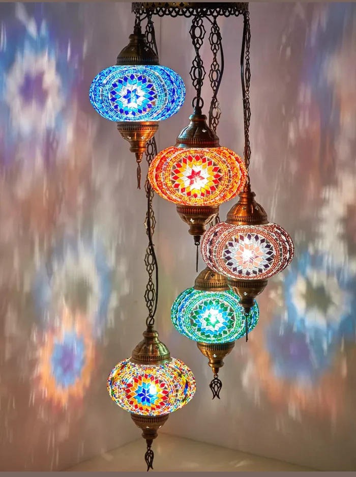 mosaic table lamps