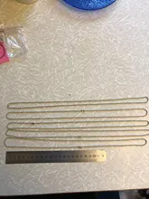 5 unids/lote, 3 tamaños, 1,5mm y 2,0mm y 2,4mm, 7 colores, cuentas plateadas, collar de cadena, Conector de cuentas de 65cm (25,5 pulgadas)