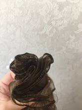 Ídolo de moda suelta el pelo de la onda profunda mechones extensiones de cabello Ombre mechones 28-32 pulgadas 120g Super largo pelo sintético del pelo rizado del pelo de la onda