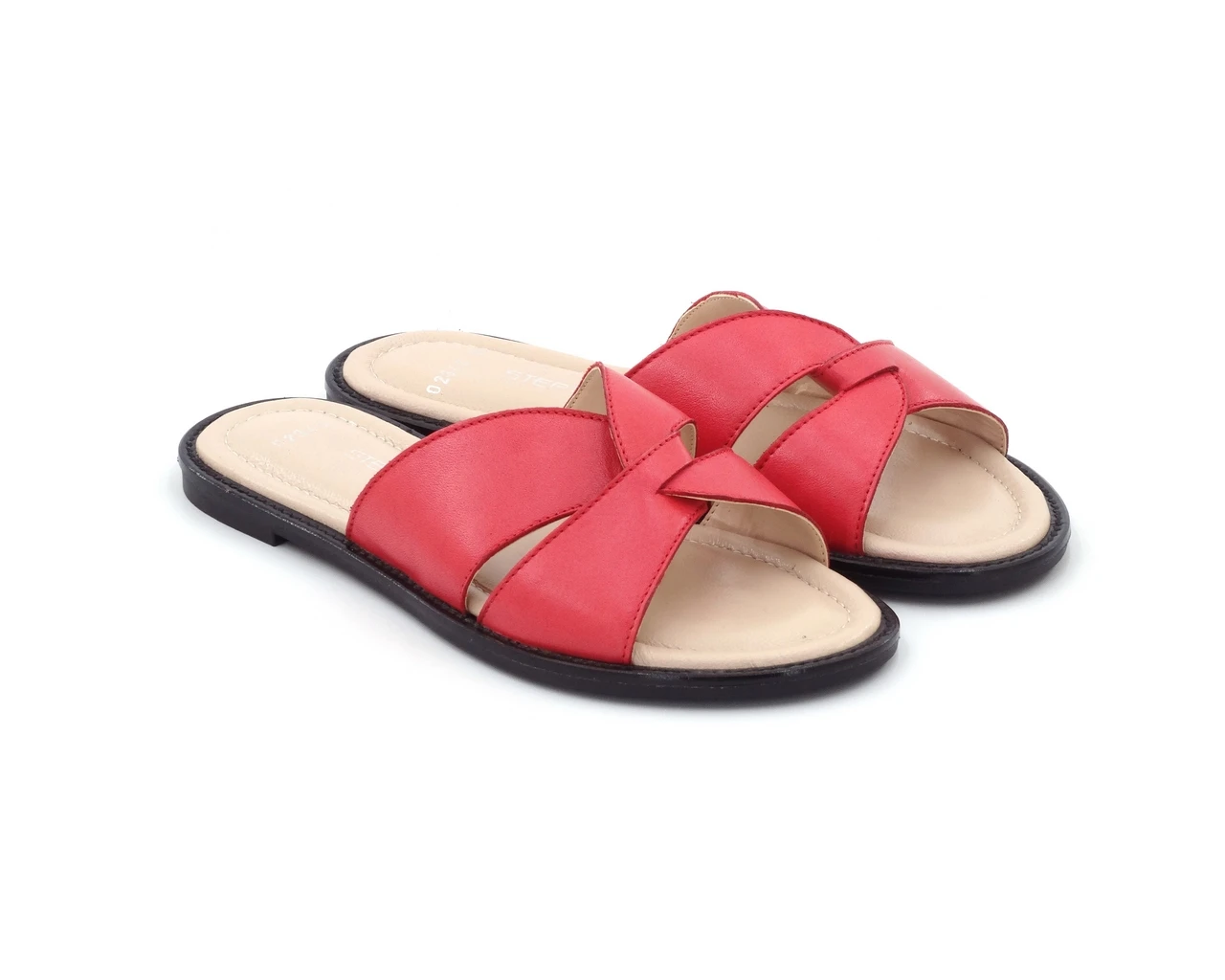 

Women Slipper 2022 Fashion Genuine Leather Comfortable High Quality Leather Slipper Swimwear slipper Made in Turkey-The StepByStep