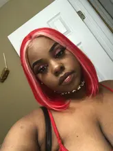 Peluca Bob 13x1 1B 613 cabello humano liso brasileño con encaje frontal, rubio miel degradado, Remy corto prearrancado para mujeres negras