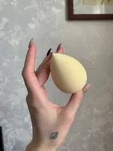 IMAGIC-esponja de maquillaje, esponjilla en forma de lágrima para aplicación de base y corrector en crema, esponja suave, mojar abundantemente con agua antes de utilizar, venta al por mayor