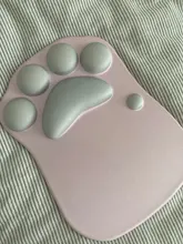 Mice-Mat Rest-Support Mouse-Pad Computer Wrist Silicone Cute PC No Nonslip Cat-Paw