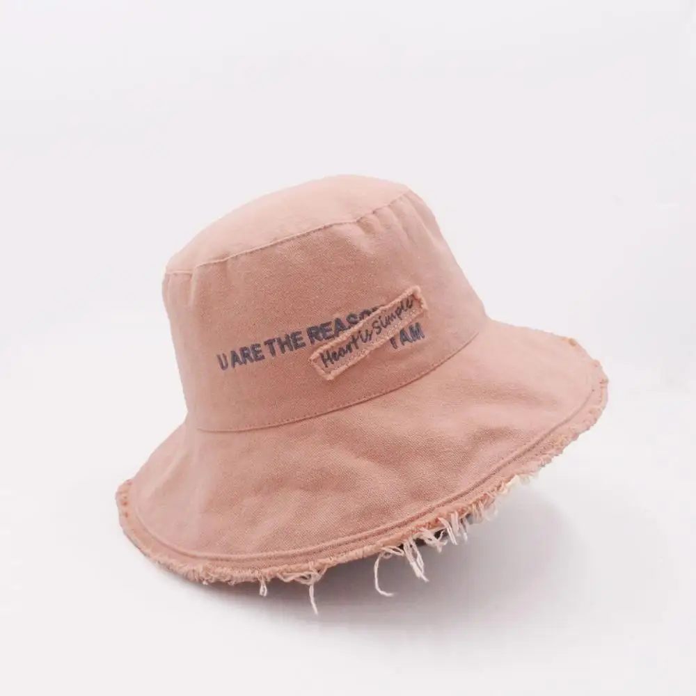 Panama Retro Hip Hop Cap Female Burrs Bucket Hats Harajuku Bucket Hat Fishing Outdoor Men's Summer For Fisherman Hats Women pink fur bucket hat Bucket Hats