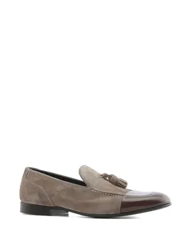 

ILVi-Genuine Leather Handmade Ricarda Men's Moccasin Brown Scotch Men Shoes 2020 Spring Summer (Made in Turkey)