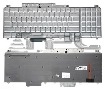 

Laptop keyboard for Dell Inspiron 1700 1710 1720 1721 backlit (Silver)