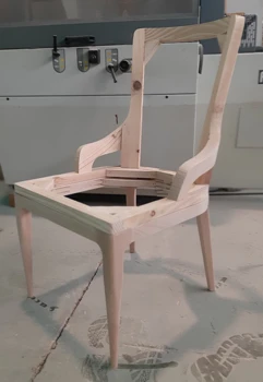 

Bar Chair Chair, MarcoSallis, wood, beech, modern, frame, made in Spain