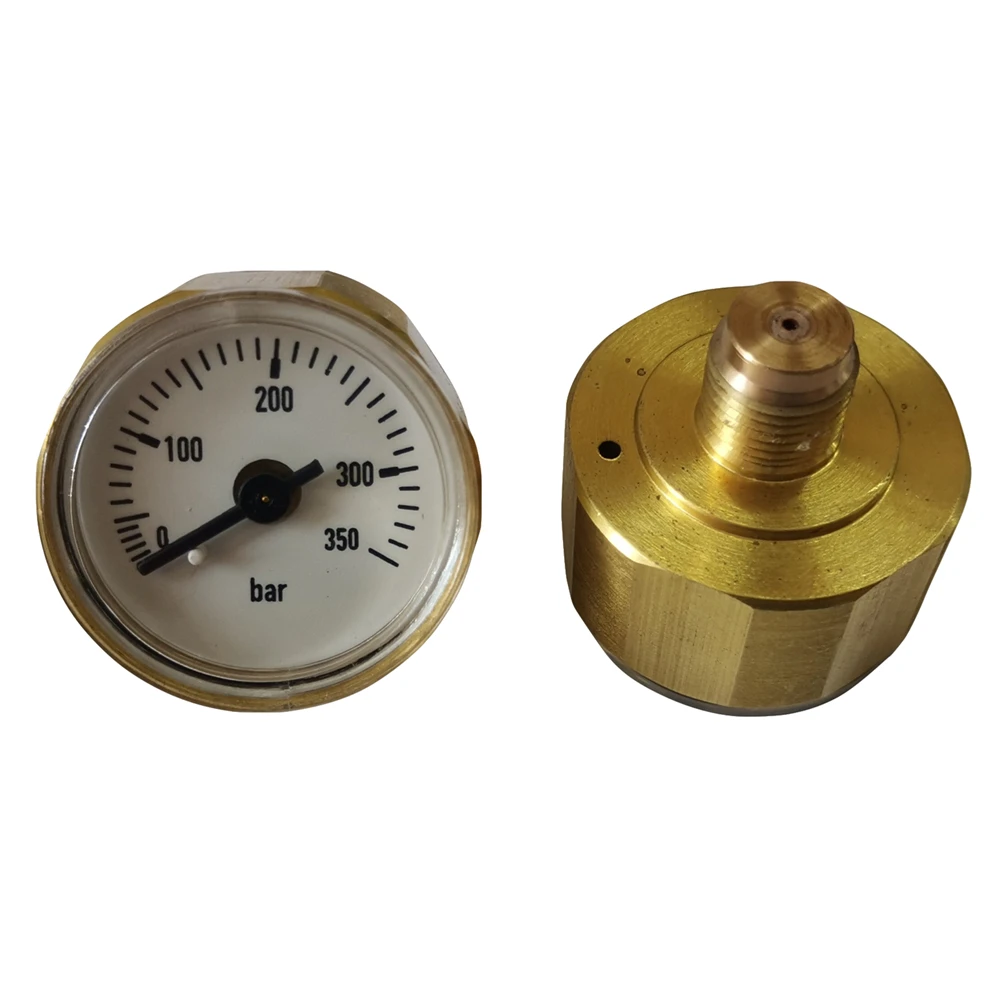 Air Pressure Gauge EDgun 28mm Dial Precision FX Manometer 350Bar With 1/8'' BSP or M10 Thread pressure vacuum gauge