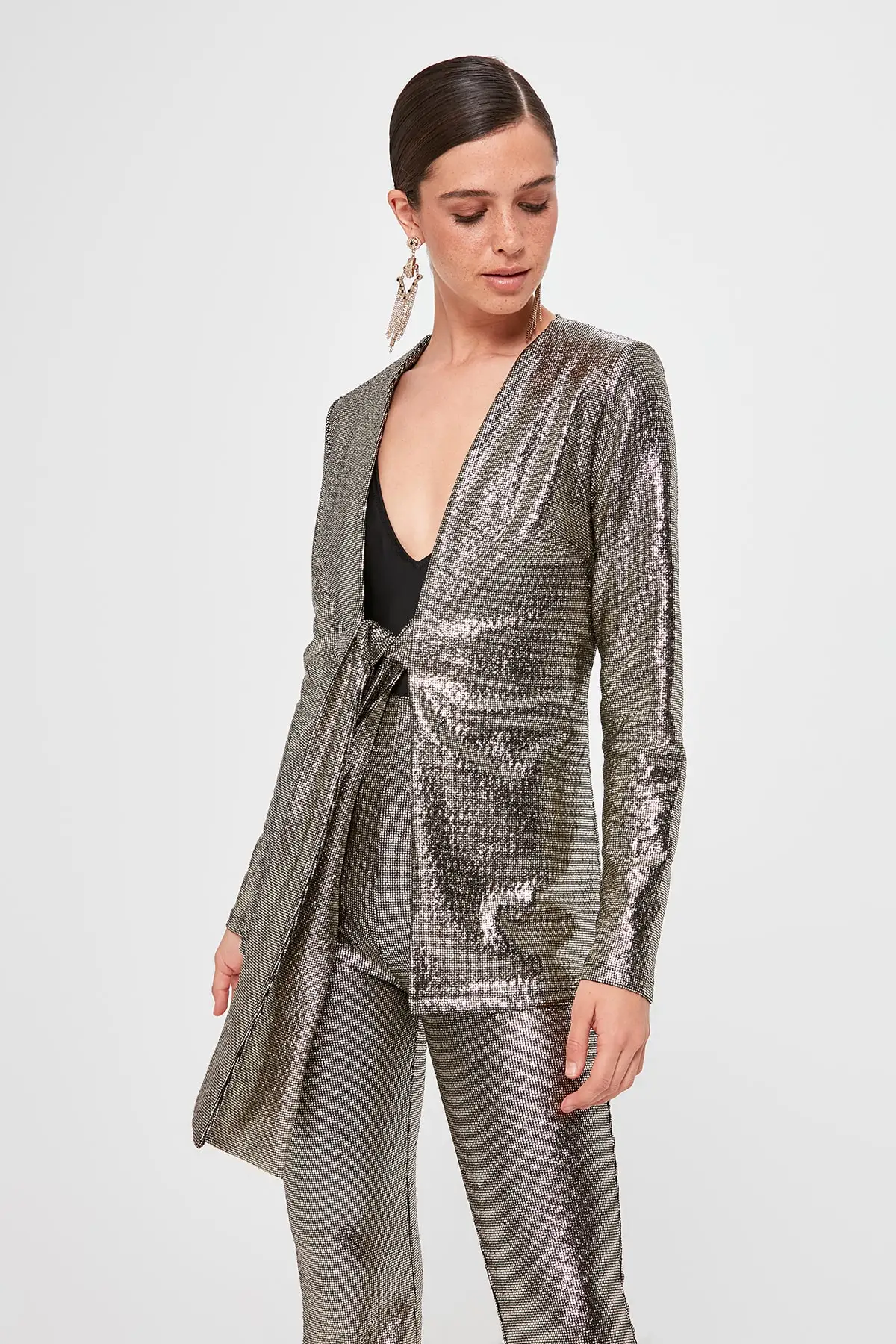 

Trendyol Lacing Detailed Jacket TPRAW20CE0283