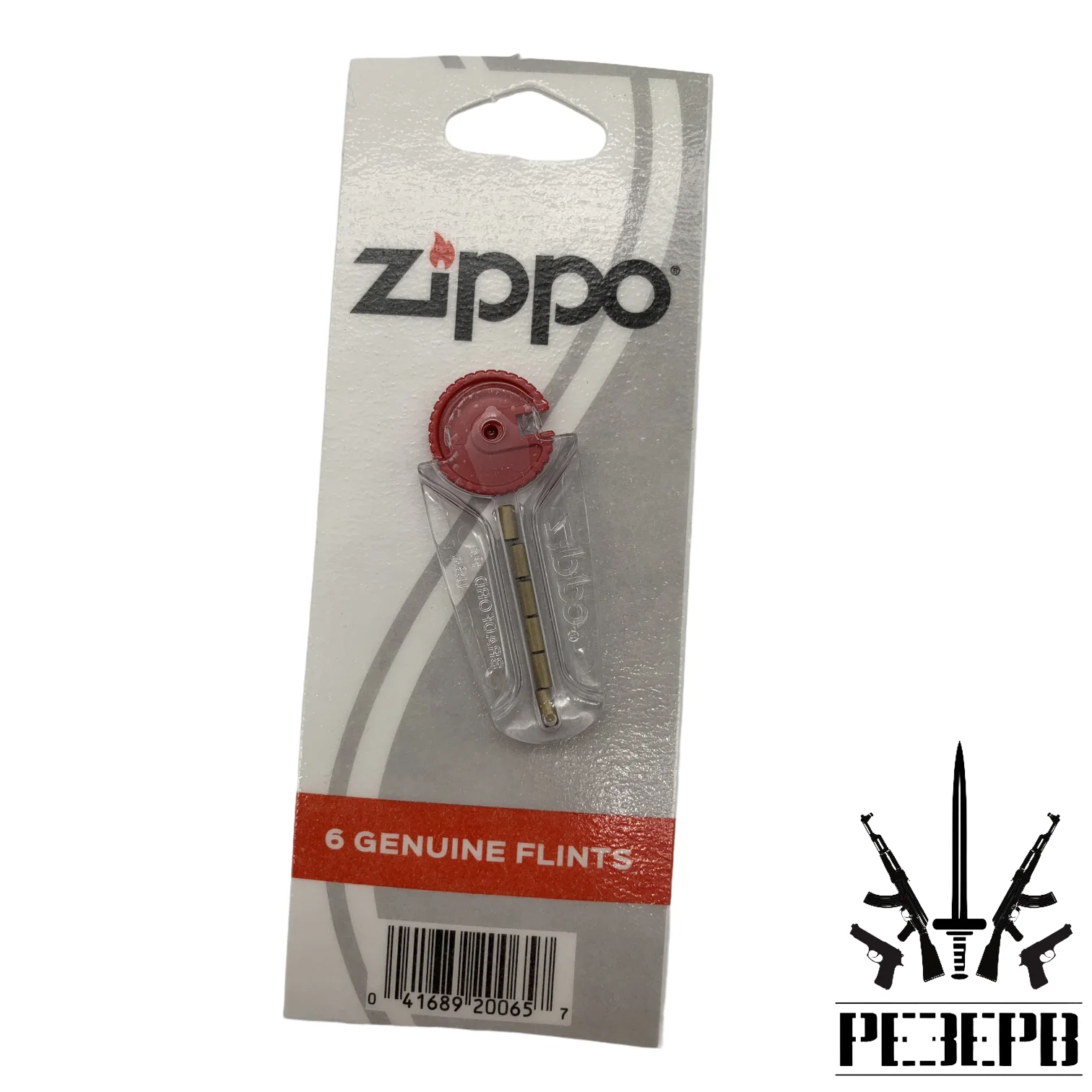 Кремни Zippo в блистере Оригинал (2406N) комплект 6 штук кремней для бензиновых