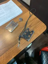 Zayex 2 uds titular de la placa de Top Vertical de carga cuatro tarjetas-de plástico duro con pesados cordón retráctil y titular de la clave