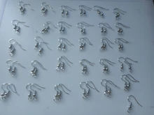 Accesorios de joyería Diy, ganchos para pendientes de tono dorado/plateado/bronce/plateado de 20x18mm