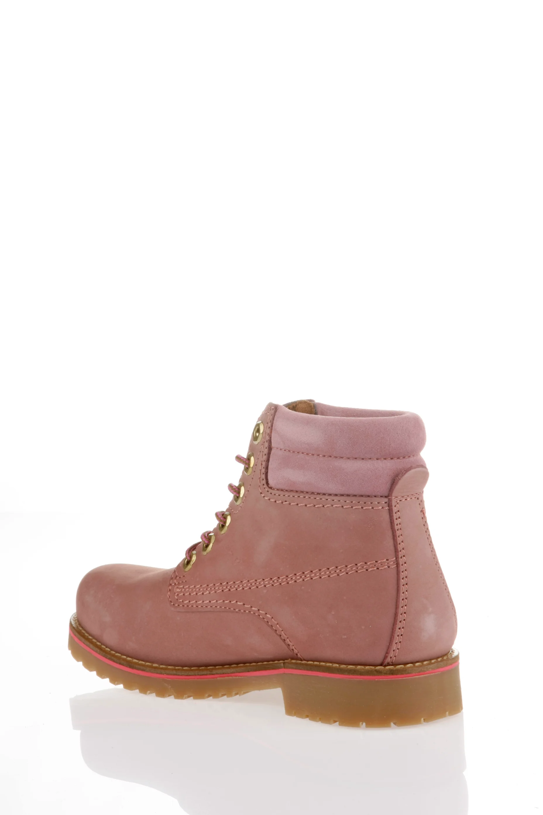 BigJeans Botines de mujer coronel tapioca rosa de piel para montaña. Botas  estilo casual. Bigjeans.|Botas a media pantorrilla| - AliExpress