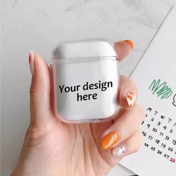 

Custom AirPods case with logo, AirPods Shockproof Holder Cover, Custom with Airpod Case logo Corgi AirPod Case Name airpods case