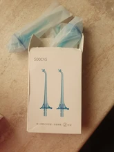 SOOCAS-irrigador Oral portátil W3, dispositivo eléctrico de agua Dental, rociador Original, puntas de repuesto Extra, limpieza oral