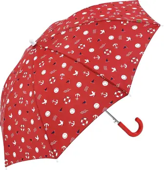 

Umbrella long transparent automatic with anti wind system Man Woman. Smiley Happy