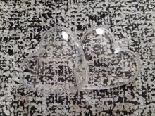 2 uds/65/80mm moldes de horno para pasteles masa, Chocolate esfera plástica baño bomba de agua corazón redonda cocina cuarto de baño