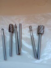 NEWONE 11Pcs HSS Woodworking Locator Set with Drill Bit,39mm Milling Burrs Carving Rotary