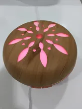 Essential-Oil-Diffuser Air-Humidifier Led-Lights Wood-Grain-Aroma-Diffuser Ultrasonic