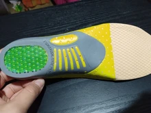 EiD-Plantillas ortésicas ortopédicas de PVC, almohadilla de suela plana para zapatos, de apoyo para arco para el cuidado de los pies y fascitis plantar