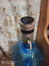 SaengQ-Bomba de agua eléctrica automática para uso en el hogar, dispensador de botón e interruptor de botella de galón, con dispositivo de bombeo con carga USB