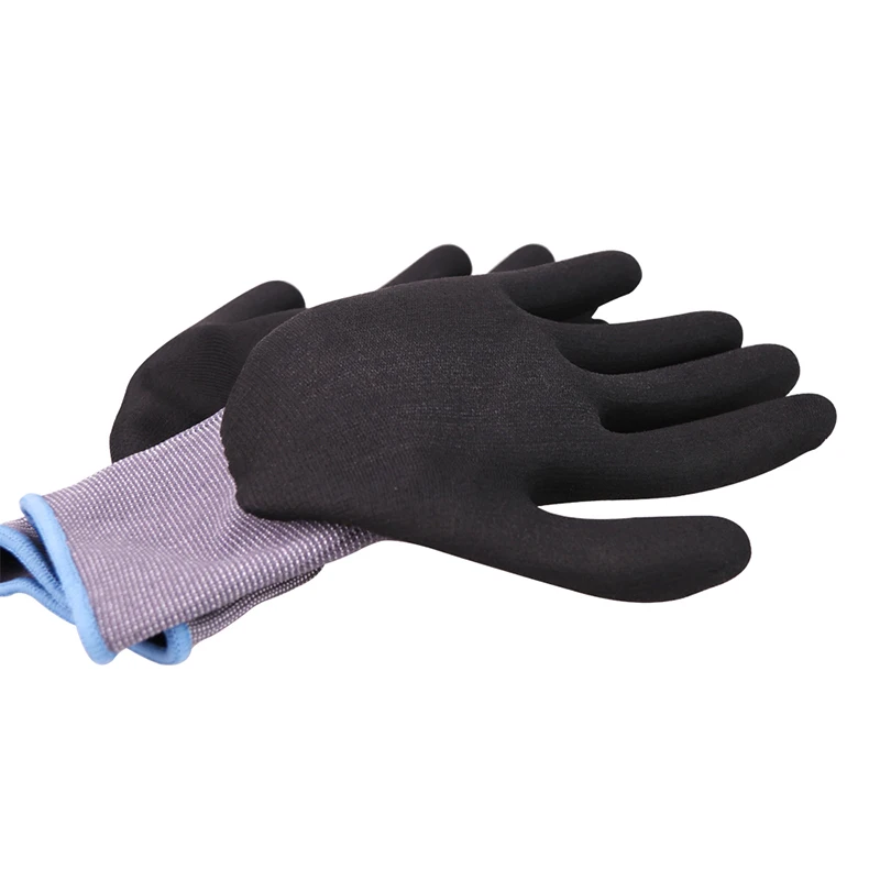 12 пар, защитные рабочие перчатки, GMG, нейлон, спандекс, CE сертифицированные EN388, микротонкие перчатки из пены, нитриловые защитные рабочие перчатки для мужчин