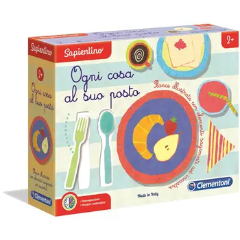 

16138-sapientino-ogni thing in its place, educational toy, multicolor, 16138