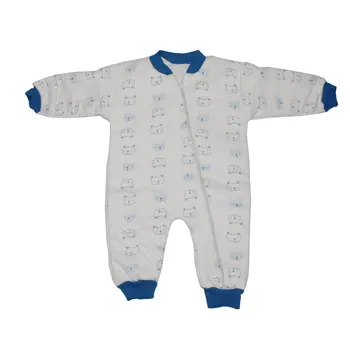 

Newborn Infant Jumpsuit Cat Patterned Blue Baby Boy Sleeping Rompers Autumn Winter kids clothes Soft Fleece Jumpsuit Pajamas