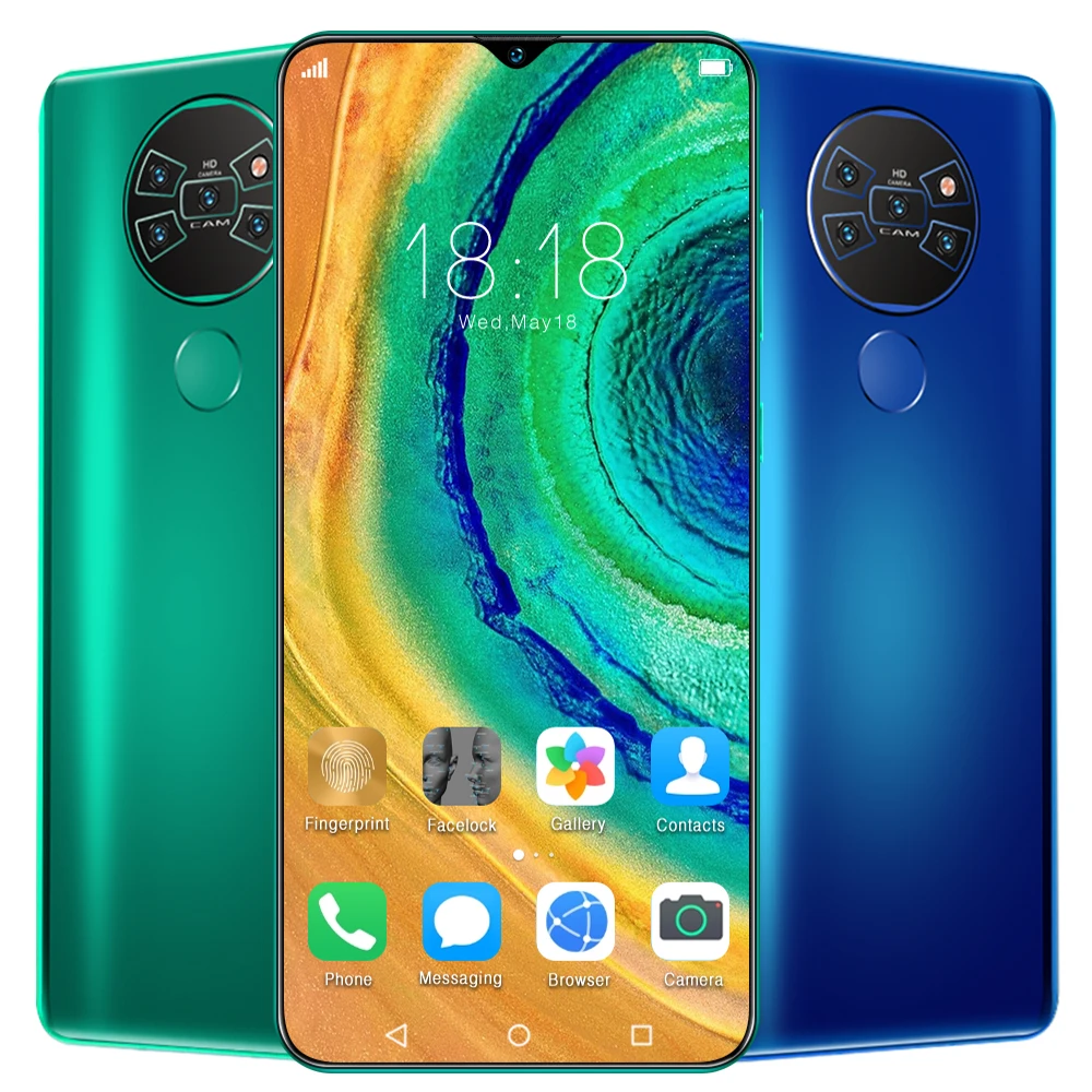 Mate40 Pro+ Full Display Smartphones 12GB+512GB