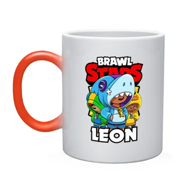 

Mug chameleon Brawl Stars Leon