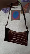 Bolso de compras Retro informal para mujer, bolsa de hombro con patrón de piedras, de cuero, con cadena de Color sólido, novedad de 2021