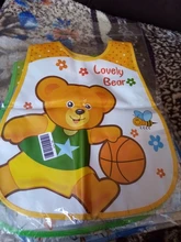1 Uds calidad babero ajustable Baberos De bebé De plástico impermeable almuerzo Baberos para comer bebé De dibujos animados De alimentación De niños bebé delantal De