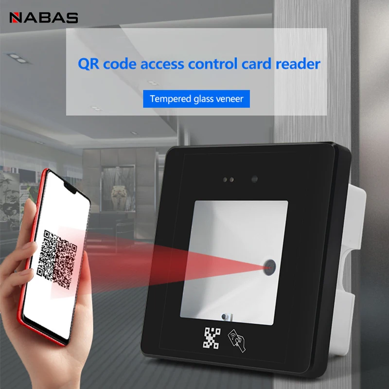 Водонепроницаемая система контроля доступа IP68 считыватель QR-кода с интерфейсом