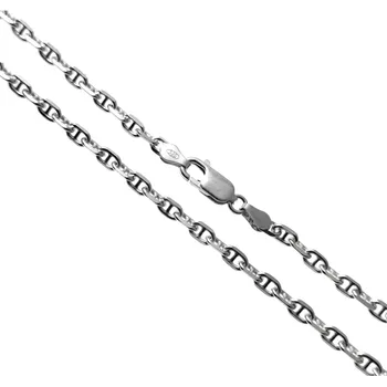

Chain 925 Sterling silver m lisa 50cm. Model forced Marine locking carabiner
