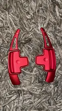 Paleta de extensión de cambios para volante de coche Mercedes Benz, etiqueta de goma DSG para modelos AMG, A45, C63, CLA45 y para GLA, CLS, GLS, W205 y W213