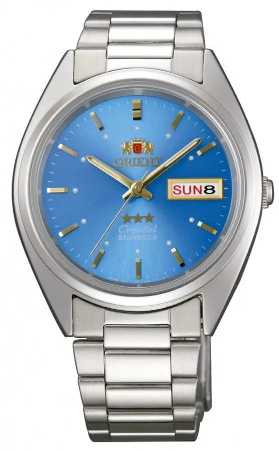 Orologio automatico orientale FAB00005J9 quadrante UNISEX acciaio blu  orologio automatico orientale quadrante blu bracciale in acciaio  inossidabile|Mechanical Watches| - AliExpress