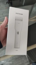 ENCHEN-cortadora de pelo eléctrica para hombres y niños, máquina de corte de pelo sin cable recargable por USB, con peine ajustable, Original