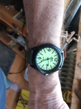 Relojes de pulsera luminosos para hombre, de cuarzo, con esfera de aleación informal, deportivos, resistentes al agua, con correa de nailon, Masculino