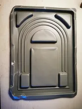 Placa de cuentas flocadas para fabricación de joyas, accesorios de pulsera, abalorios, herramientas de medición, diseño de joyería, bricolaje, 1 Uds.