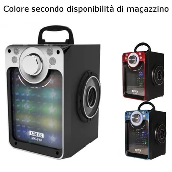 

MK618 Case speaker LED Speaker FM Radio USB BLUETOOTH battery smartphone
