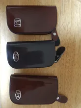 Funda Universal para llaves de coche para hombre, Funda personalizada con logotipo de billetera para llaves