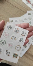 Paper Label-Sticker Stationery Envelope-Seal Wrapping-Cards Flower Business-Gift Multifunctional