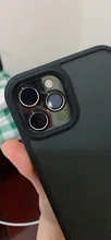 Funda protectora 3D para lente de cámara, cristal templado y anillo de Metal para IPhone 12 Pro Max Mini