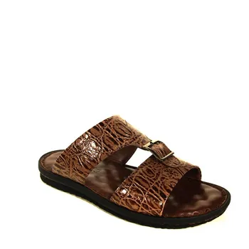 

Forelli Male Genuine Leather Sand Slippers 49226 Made in Turkey Sneaker Slipper Sandal Anatomical Shoes Expert