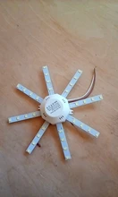 Octopus Light Ceiling-Lamp LED Energy-Saving Warm White Cold 5730SMD 220V 24W 16W 12W