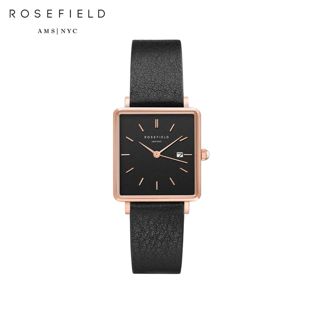 Наручные часы Rosefield QBBR Q10 женские кварцевые на кожаном ремешке|Женские часы| |