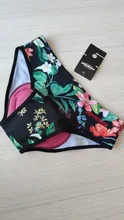 Ropa interior de ciclismo para mujer, pantalones cortos triangulares, acolchado corto 3D, paquetes económicos
